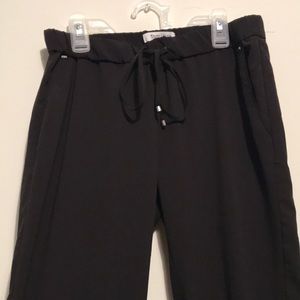 Black joggers